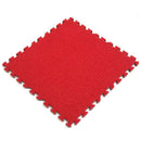 scarlet red grass turf interlocking tile antifatigue grass flooring event floor trade show flooring portable artificial turf flooring grass flooring rollable or tiles K&S International