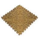 peanut brown camel brown turf interlocking tile anti fatigue grass flooring event floor trade show flooring portable artificial turf flooring grass flooring rollable or tiles K&S International