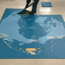 map print interlocking tiles anti fatigue flooring for events & trade show portable flooring K&S International