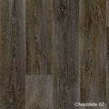 K&S International Flooring, Comfort Flex Luxury Vinyl Interlocking Tile, Chocolate 07, Royal