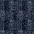 K&S International Flooring, Indoor Carpet Tiles Anti-Fatigue Deep Ocean Blue Patchwork