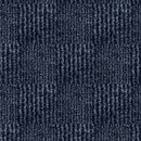 K&S International Flooring, Indoor Carpet Tiles Anti-Fatigue Deep Ocean Blue Patchwork
