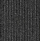 K&S International Flooring, Indoor Outdoor Berber Rollable Carpet Pattern Carpet for Trade Shows Affordable Carpet Charcoal Pinstripe