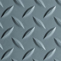 Interlocking Texture Vinyl Tiles Anti-fatigue Portable Diamond Plate Slate Gray Pattern